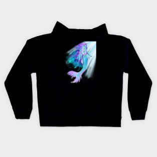 Nautical Colorful Ocean Mermaid Lovers Mermaid fantasy design Kids Hoodie